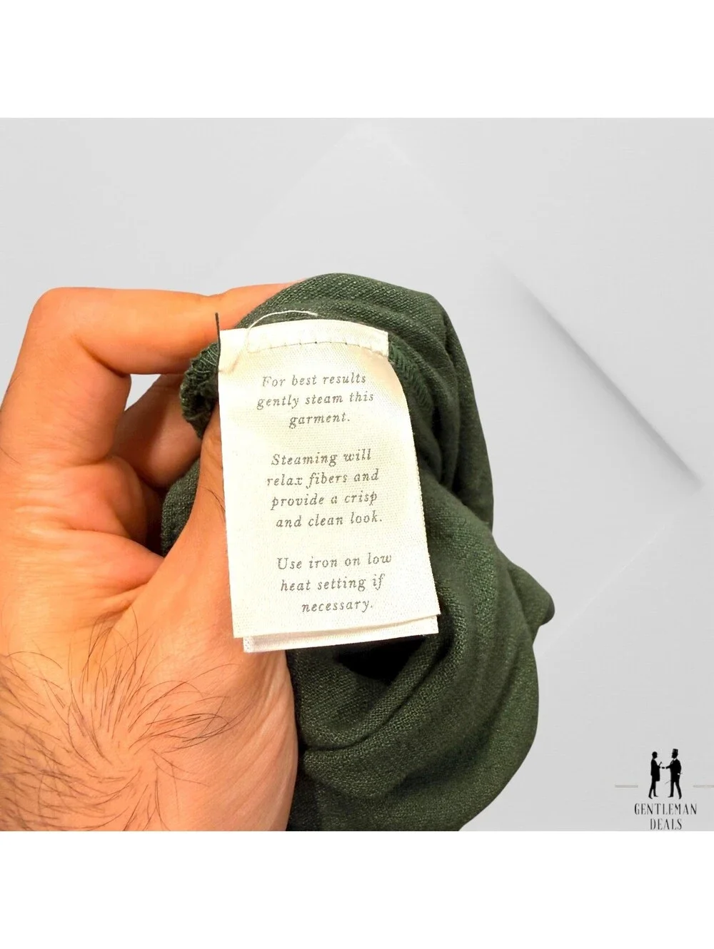Arkhe The Label  VKTRBLAK. The Linen Rayon Pants Drape mens Olive L 30-33x33